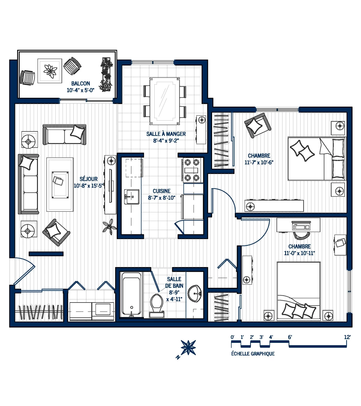 Plan Appartement 4