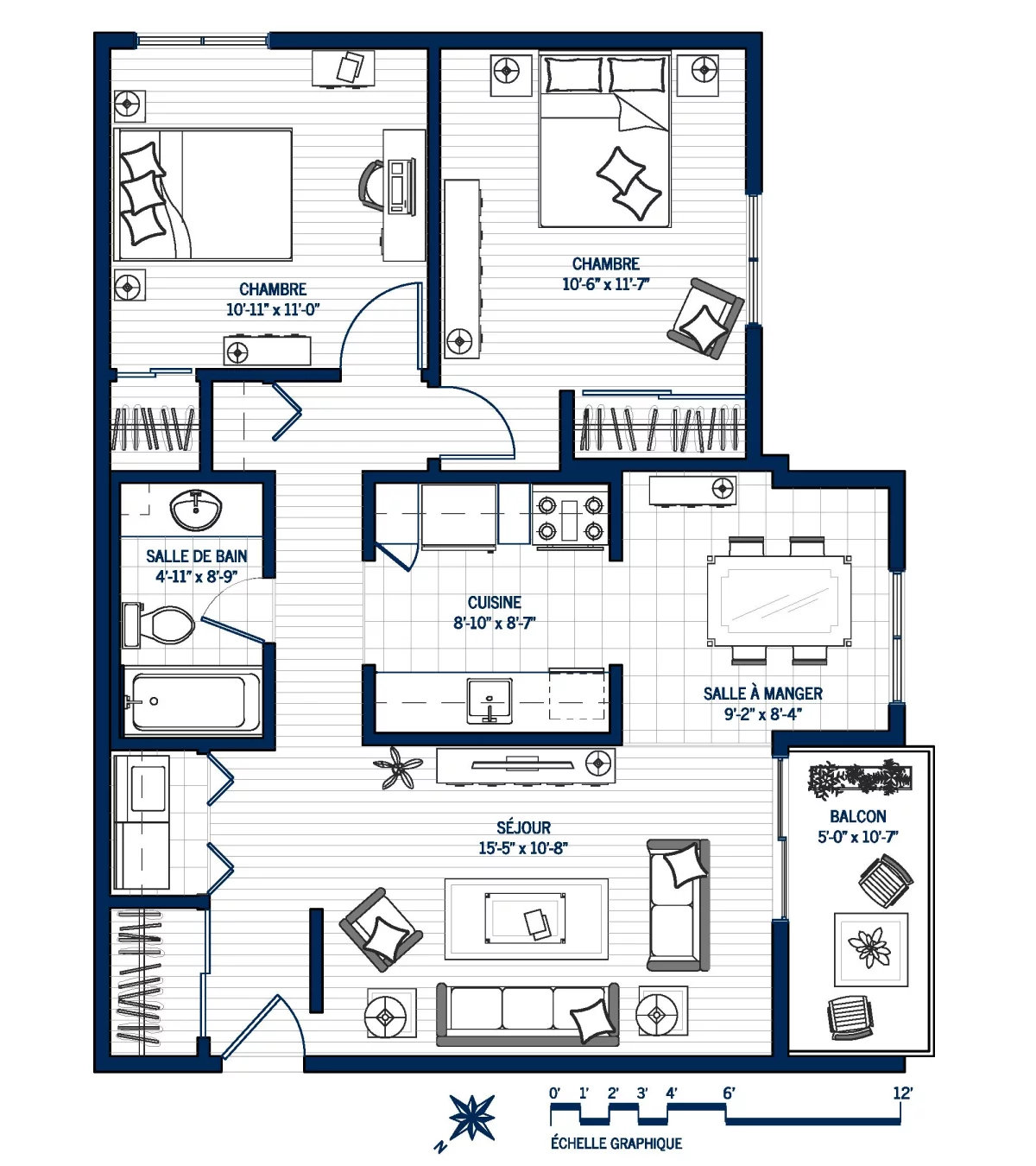 Plan Appartement 4