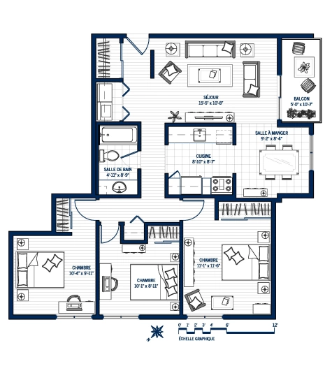 Plan Appartement 11