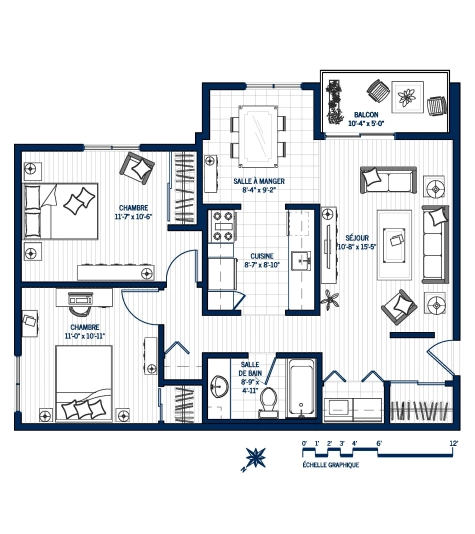 Plan Appartement 12