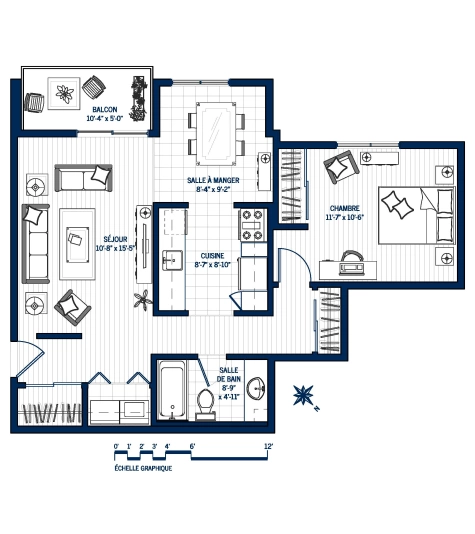 Plan Appartement 5