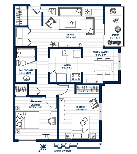 Plan Appartement 16