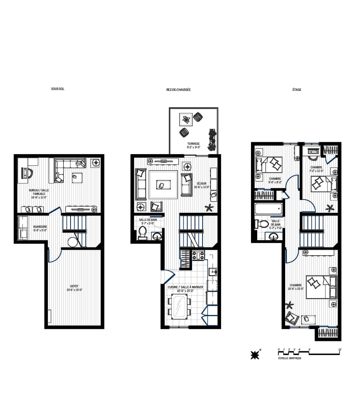 Plan Appartement 800