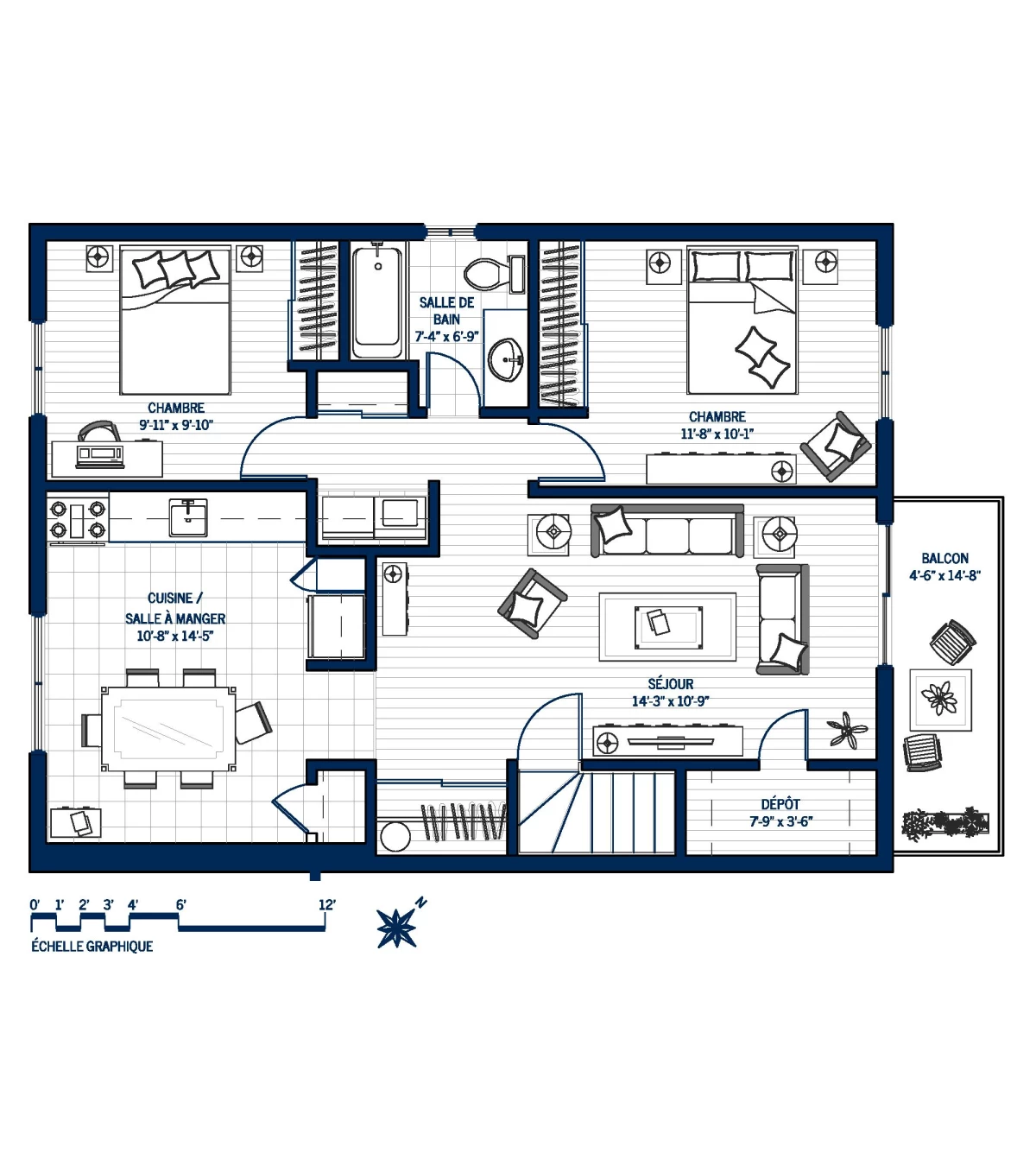 Plan Appartement 66