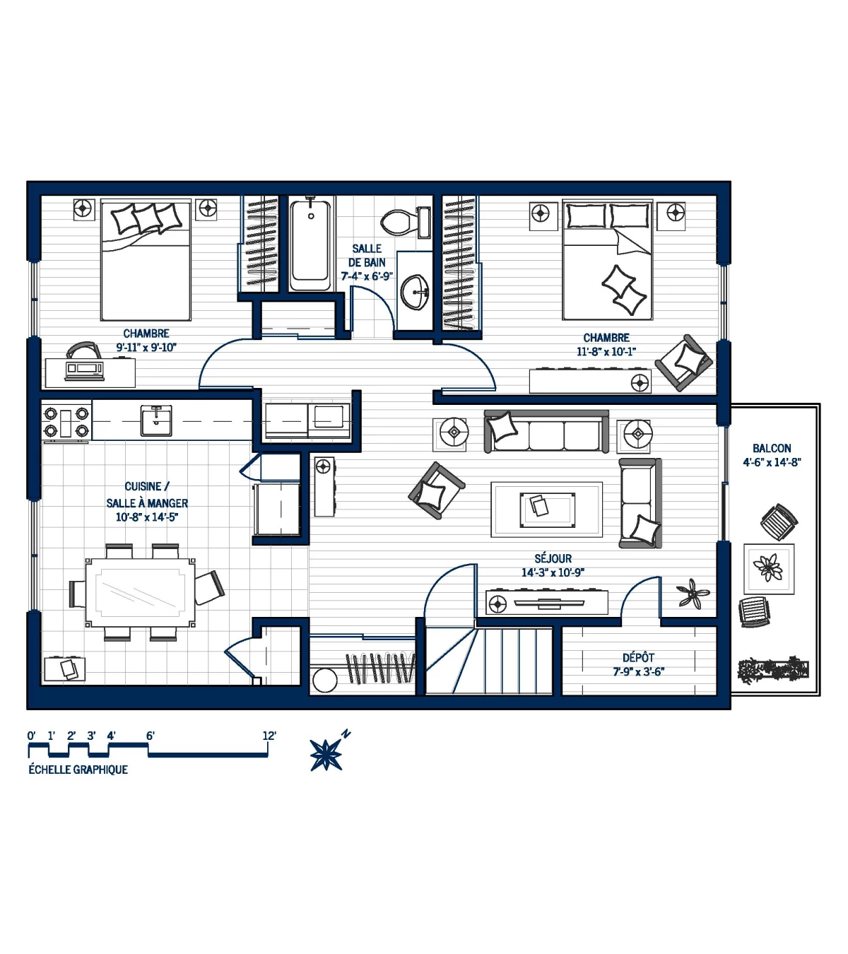 Plan Appartement 78