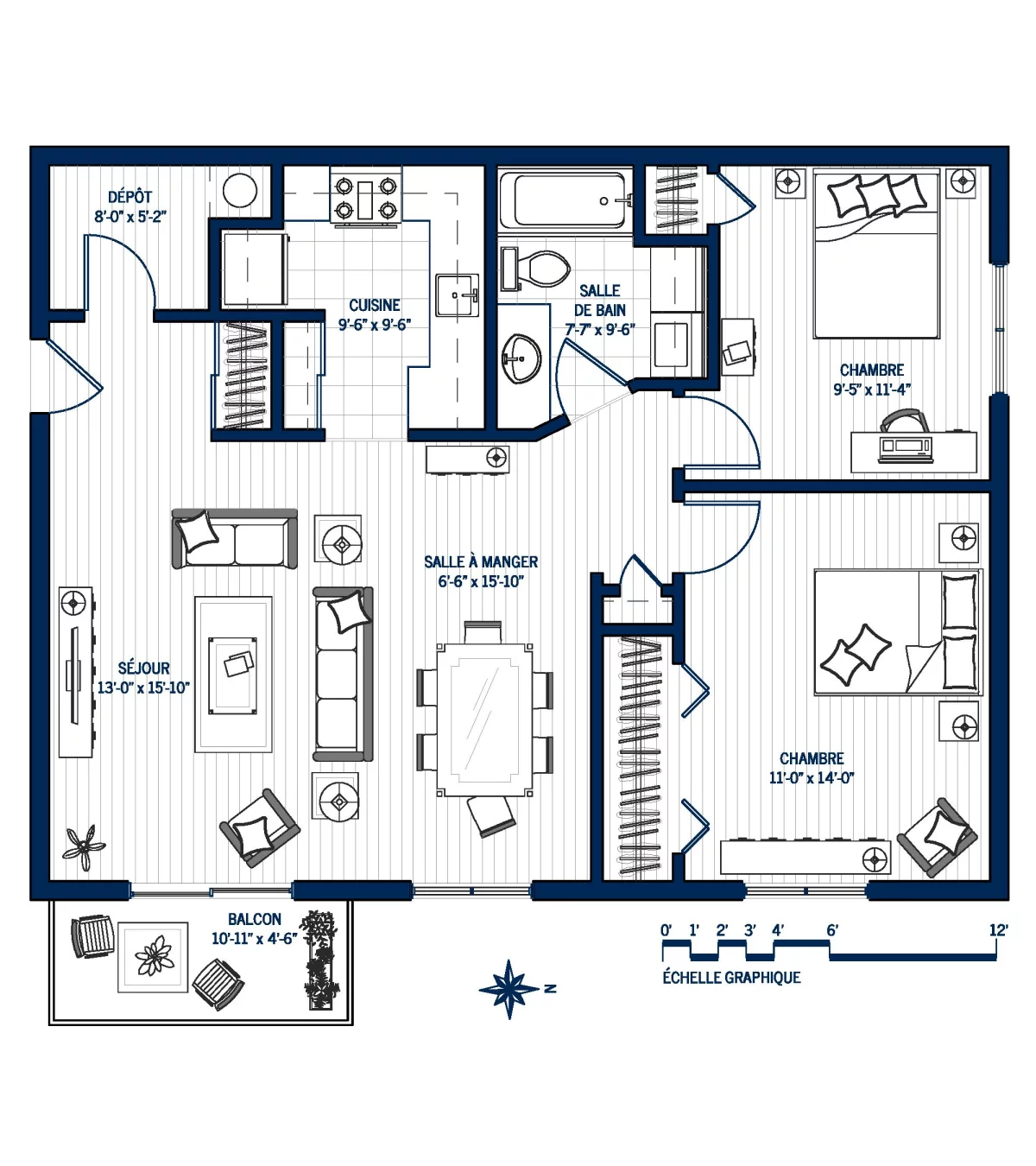 Plan Appartement 3