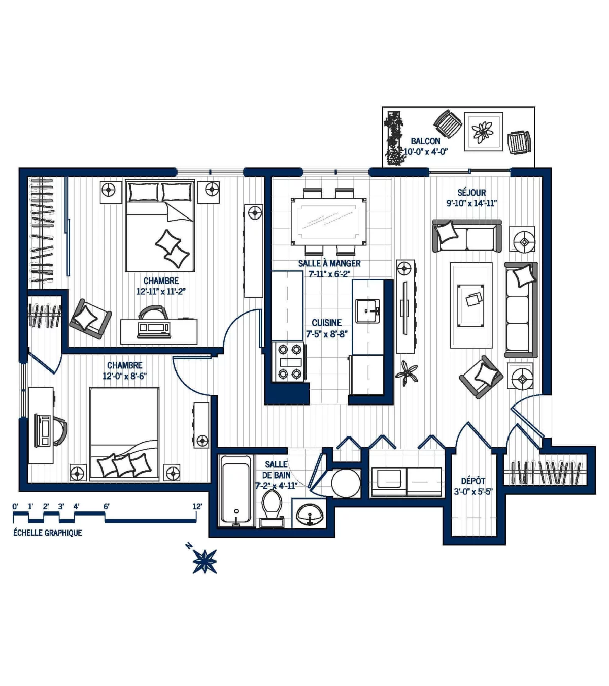 Plan Appartement 314