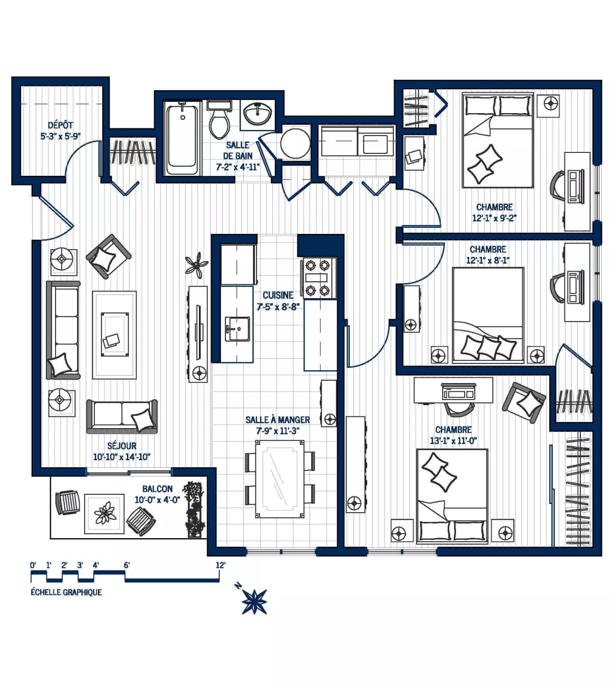 Plan Appartement 304