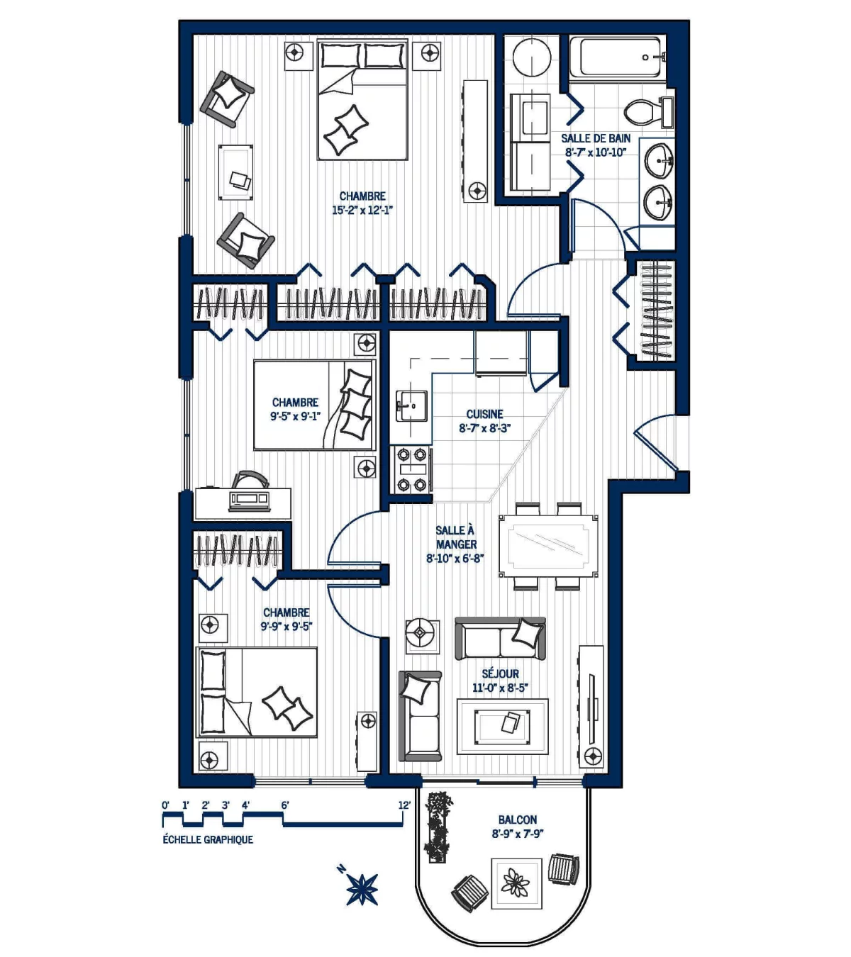 Plan Appartement 101