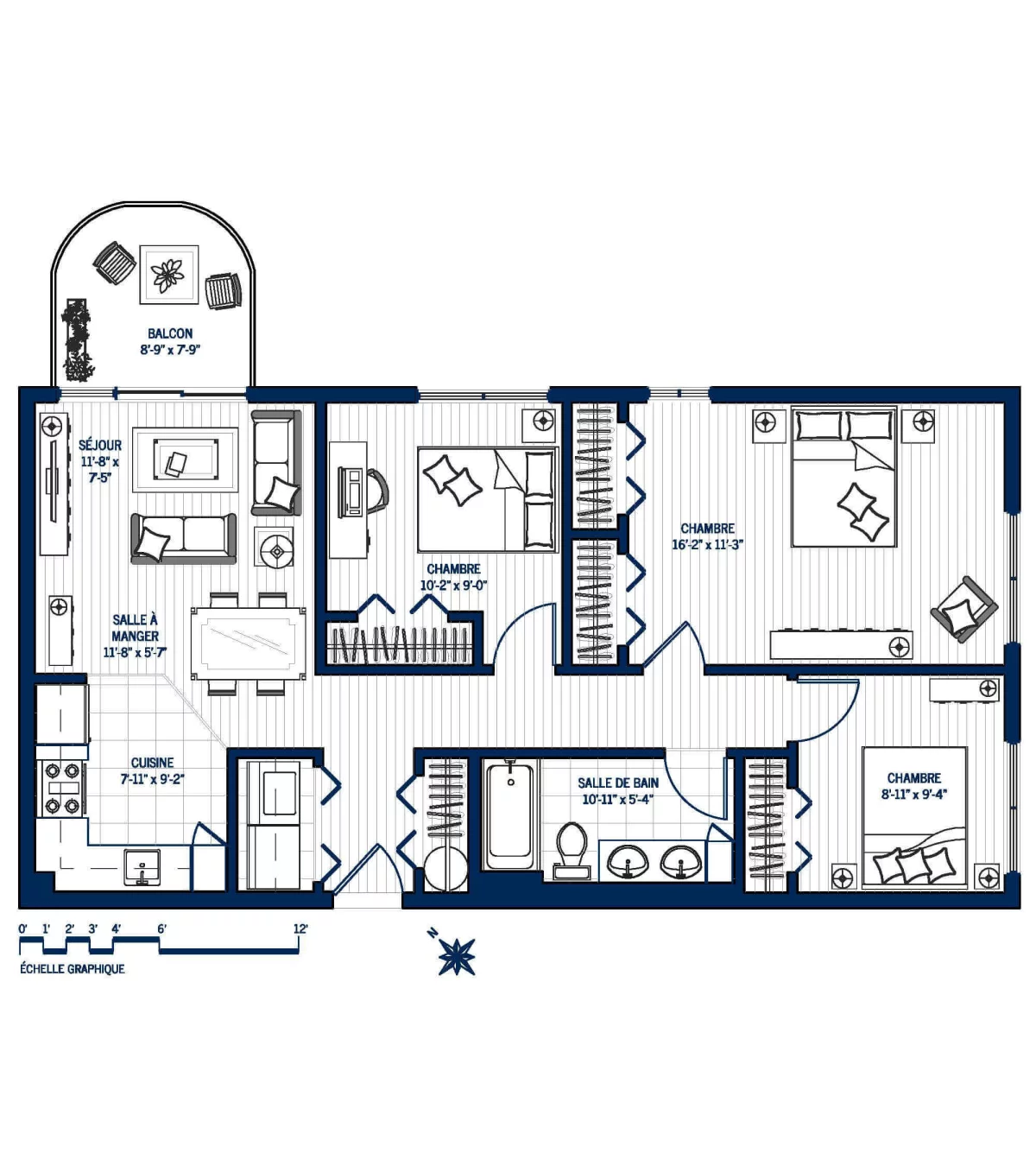 Plan Appartement 104