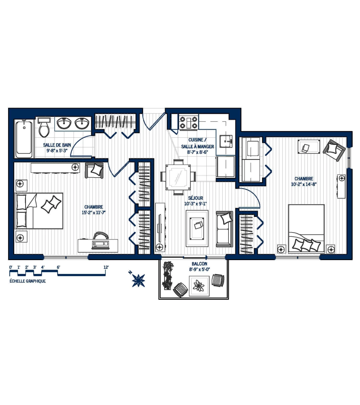 Plan Appartement 305