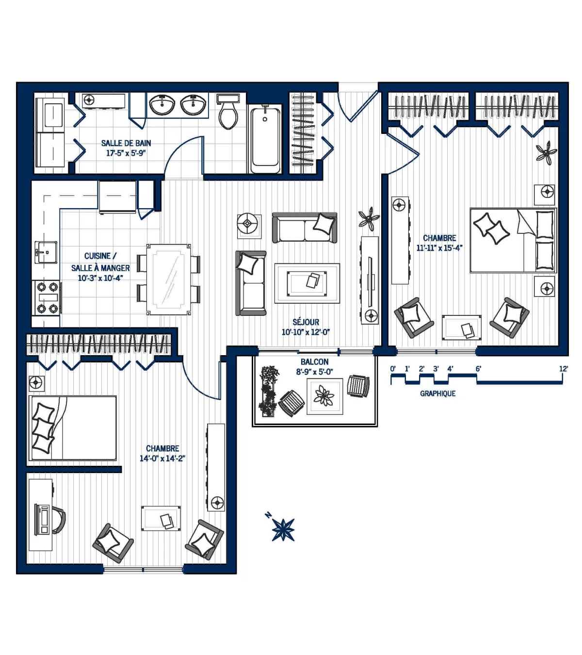 Plan Appartement 406