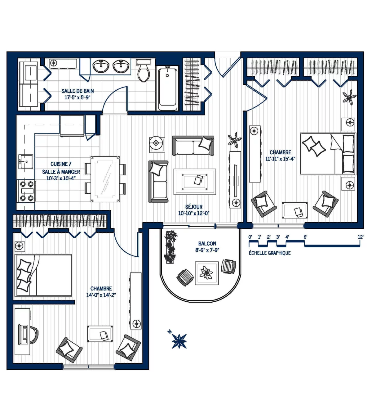 Plan Appartement 106