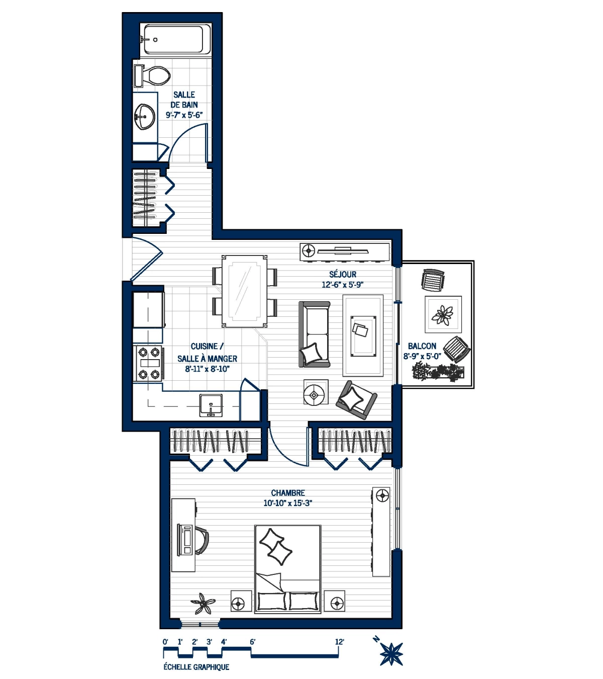 Plan Appartement 302