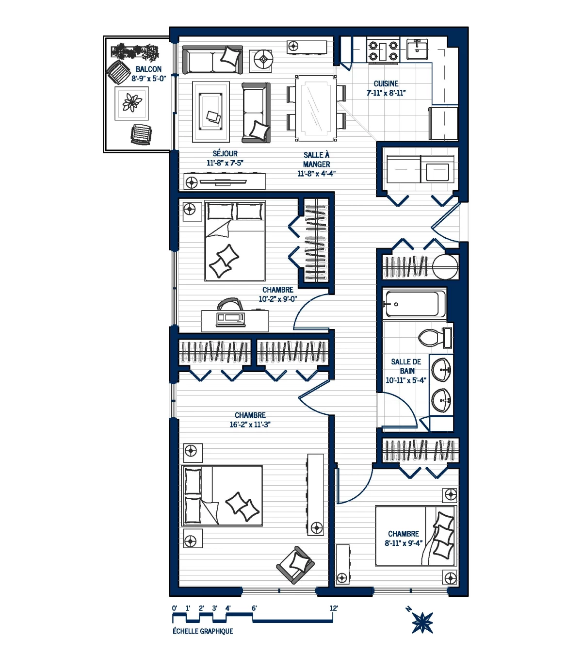 Plan Appartement 203
