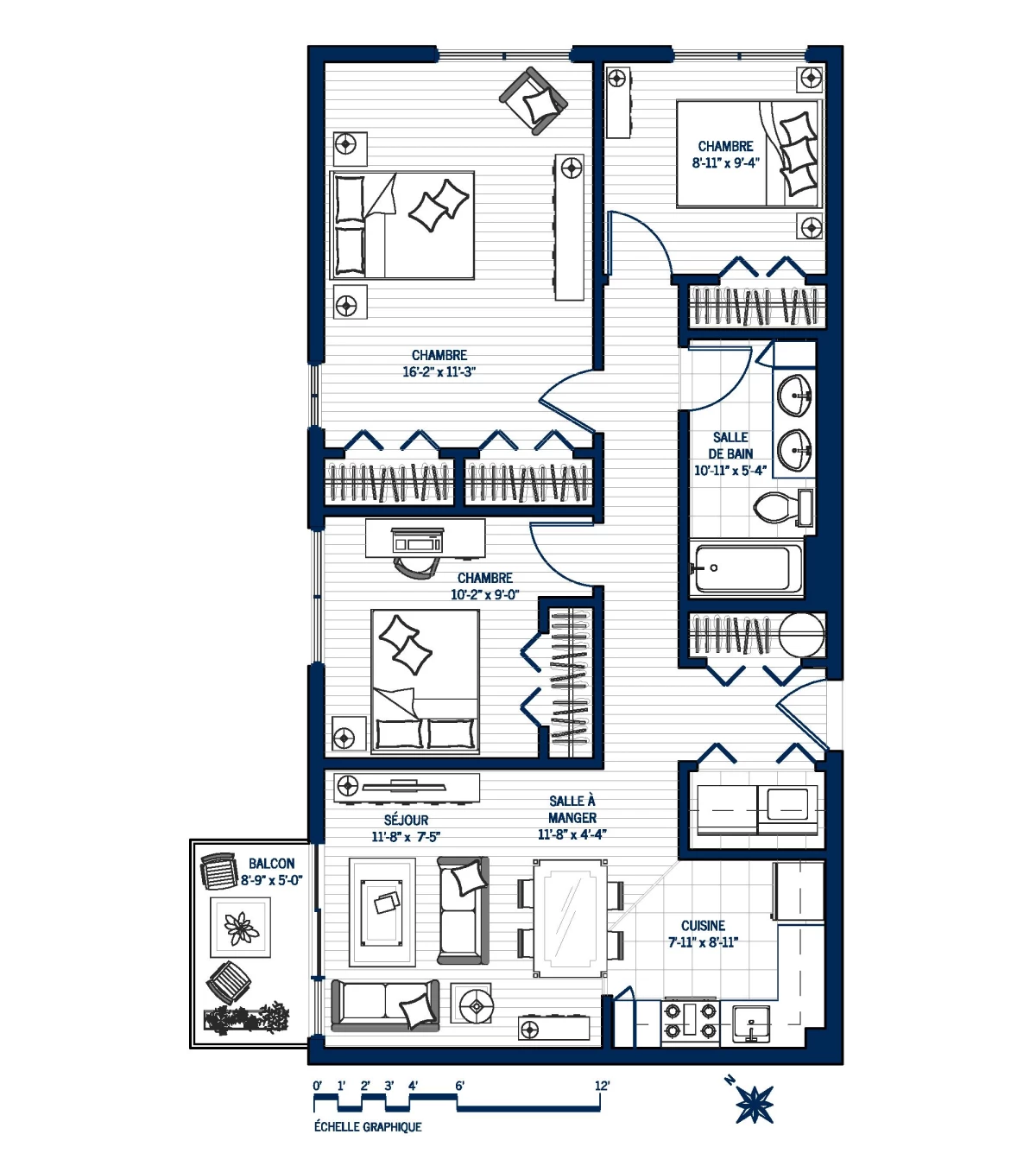 Plan Appartement 304