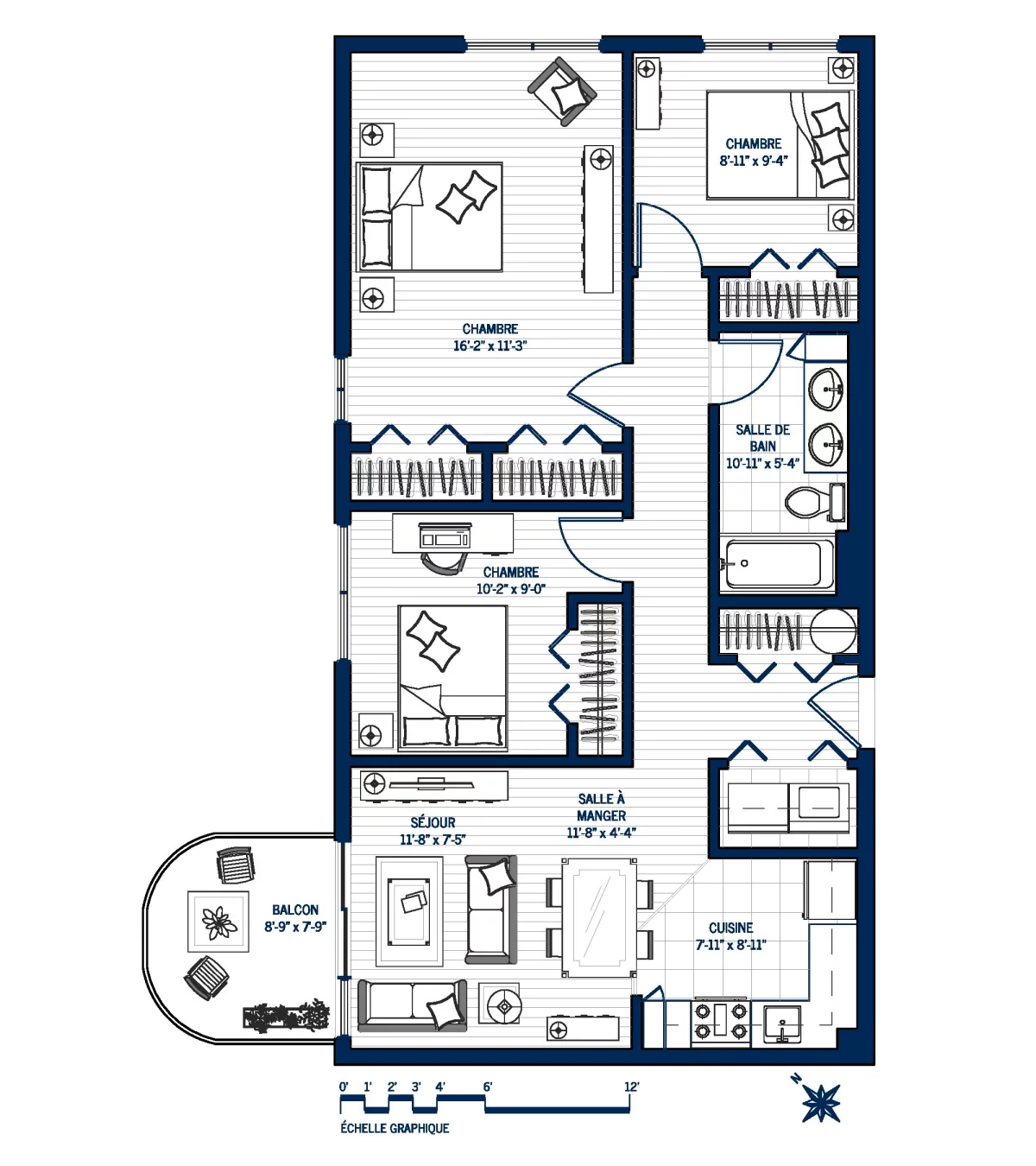 Plan Appartement 104