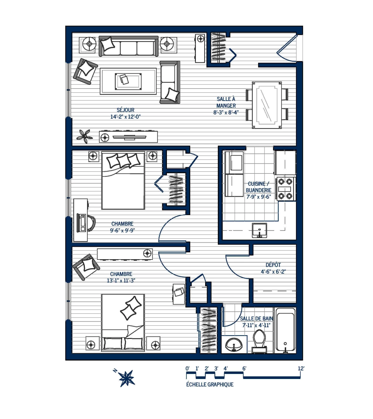 Plan Appartement 1