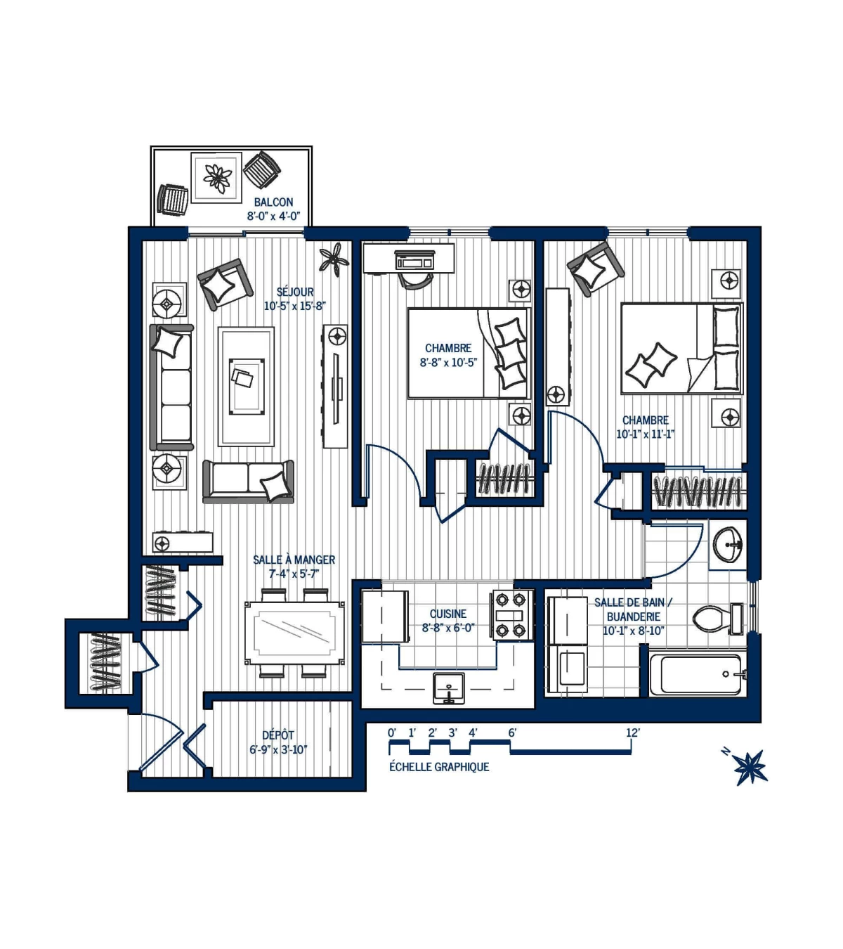 Plan Appartement 34