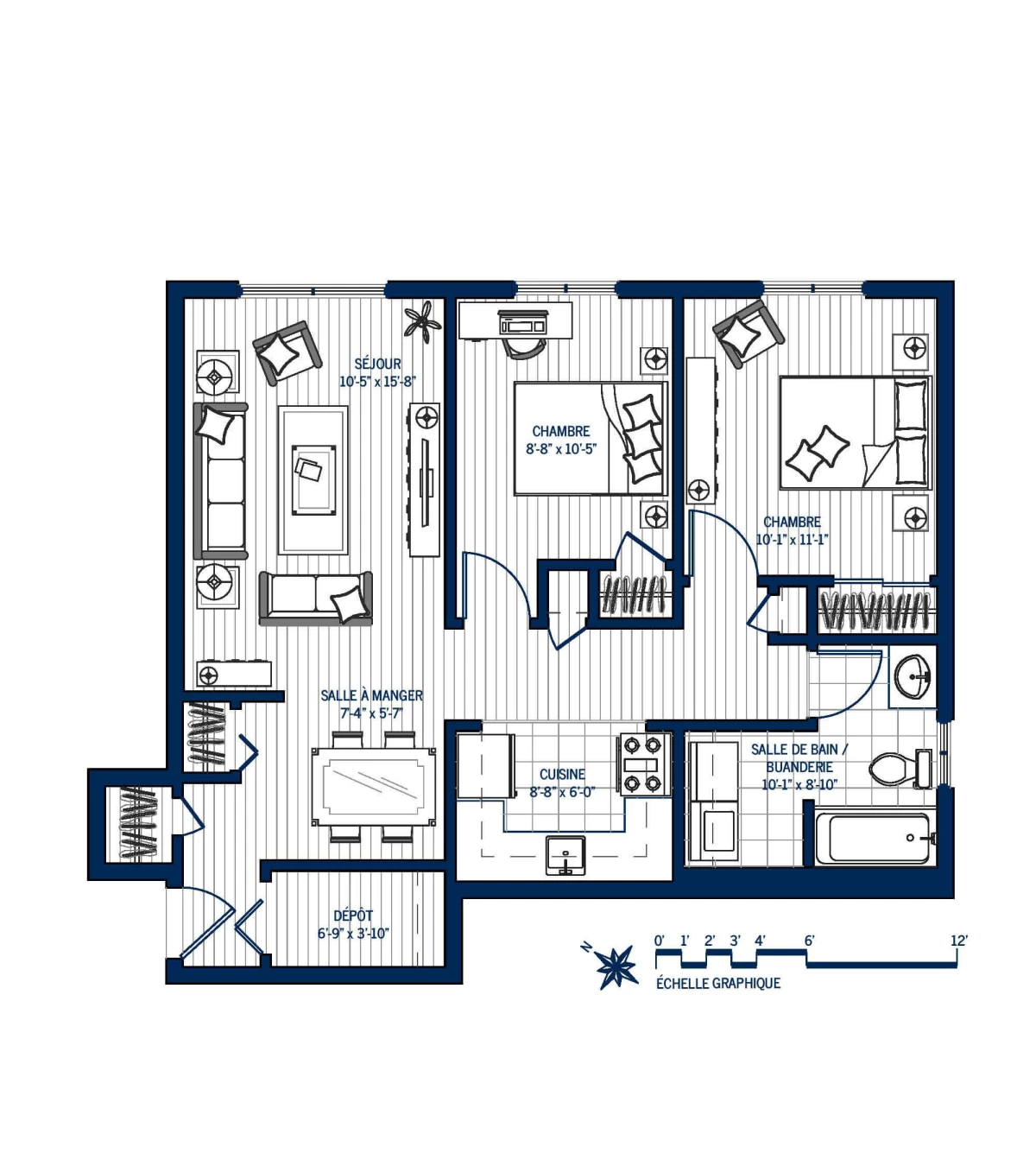 Plan Appartement 4