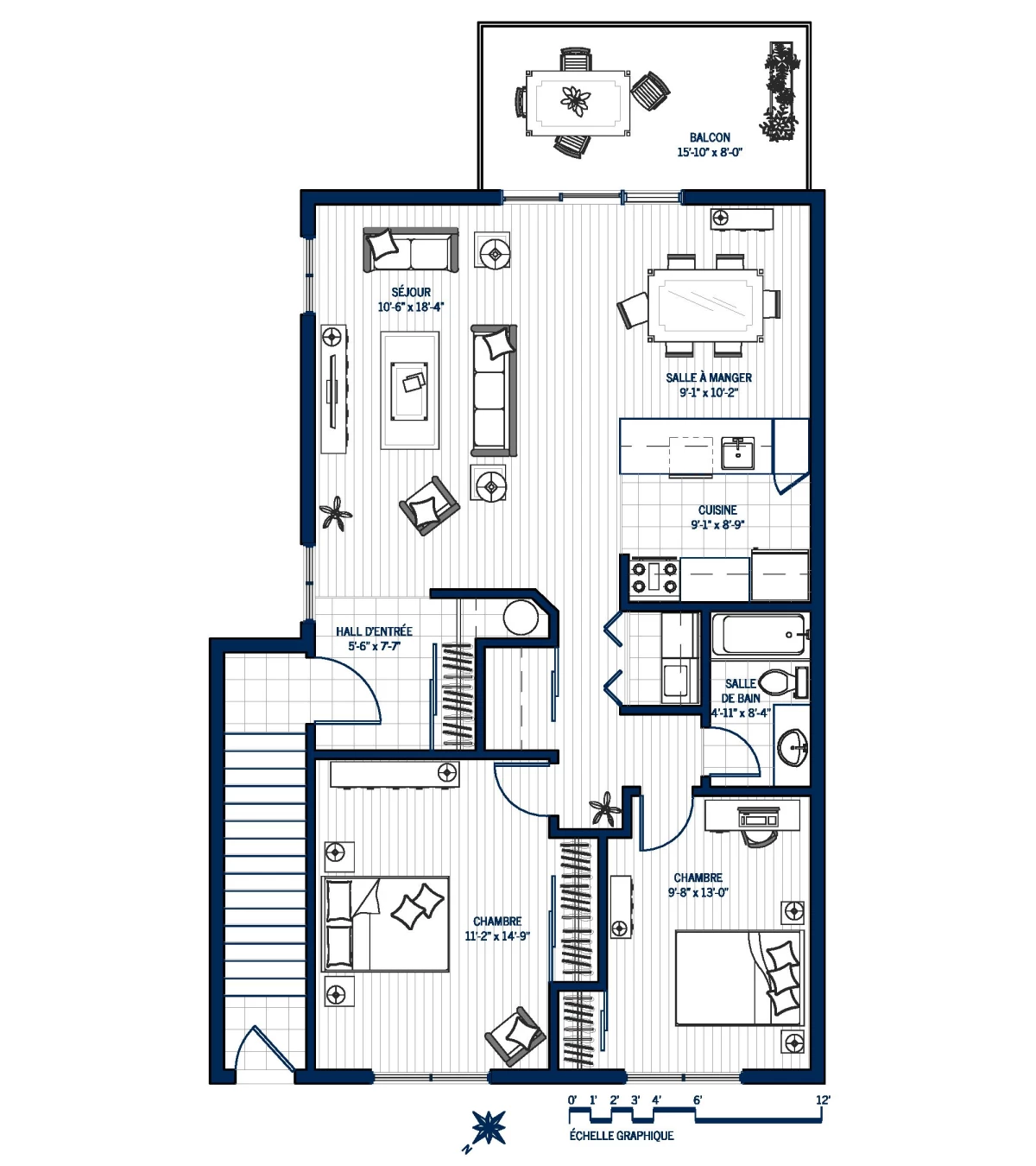 Plan Appartement 1578