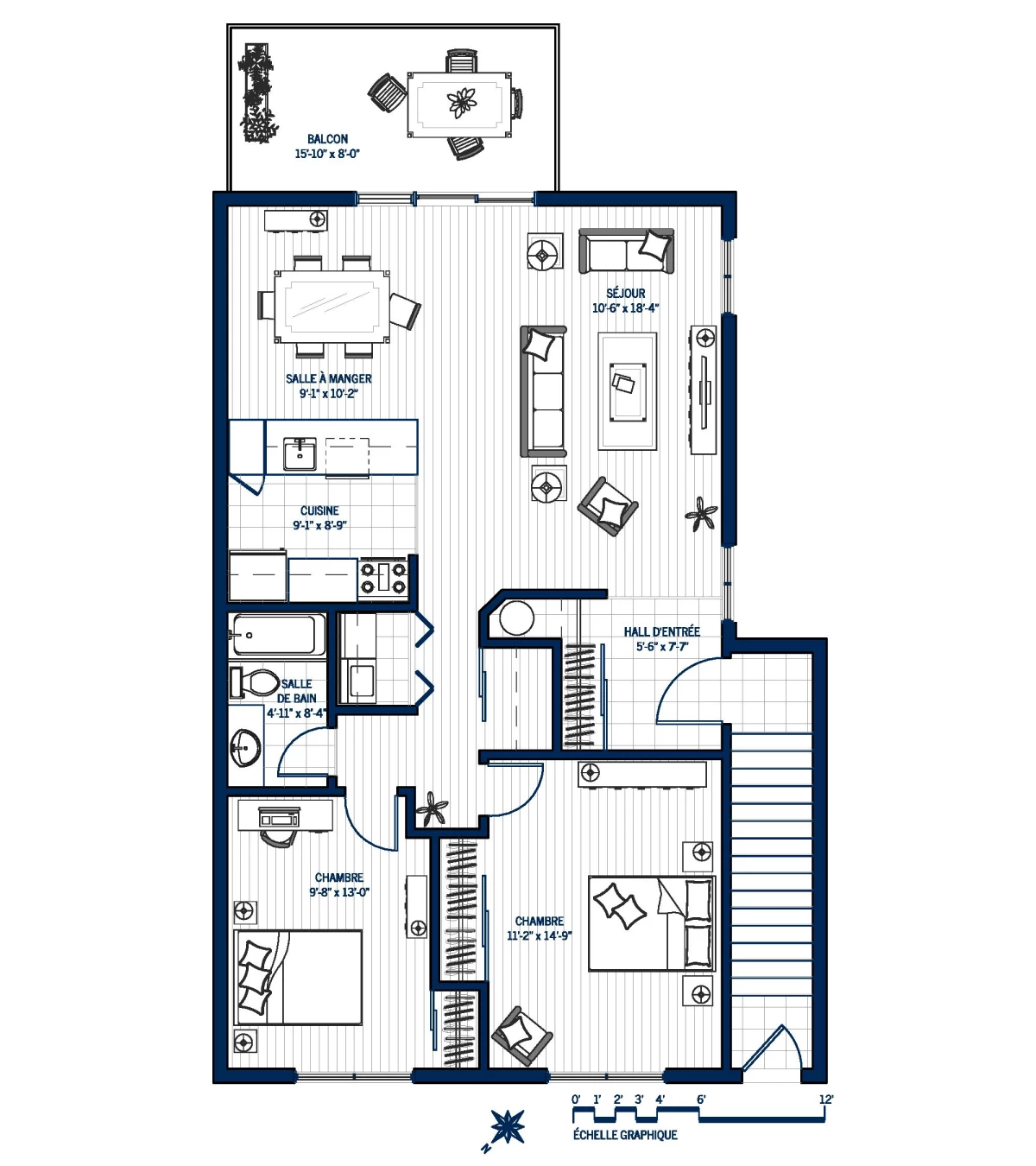 Plan Appartement 1564