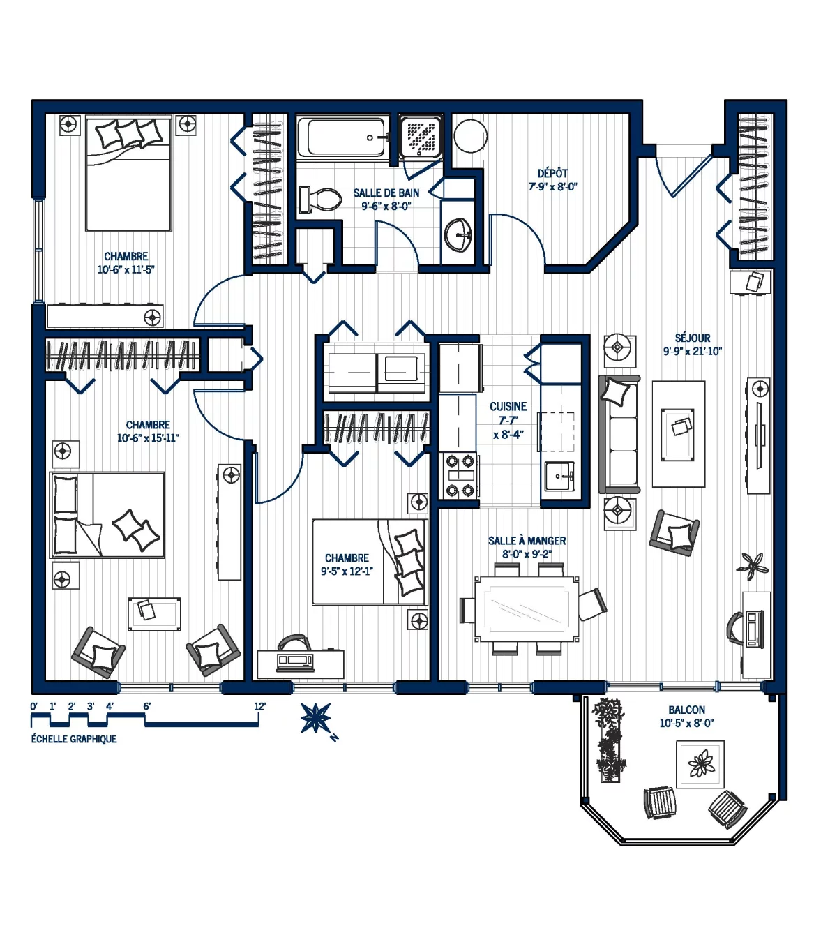 Plan Appartement 112