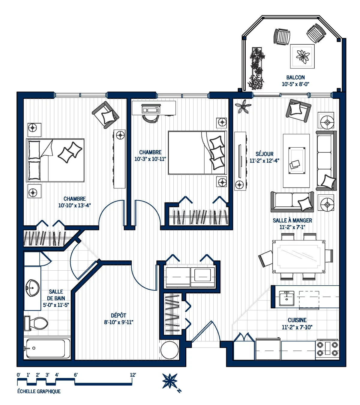 Plan Appartement 415