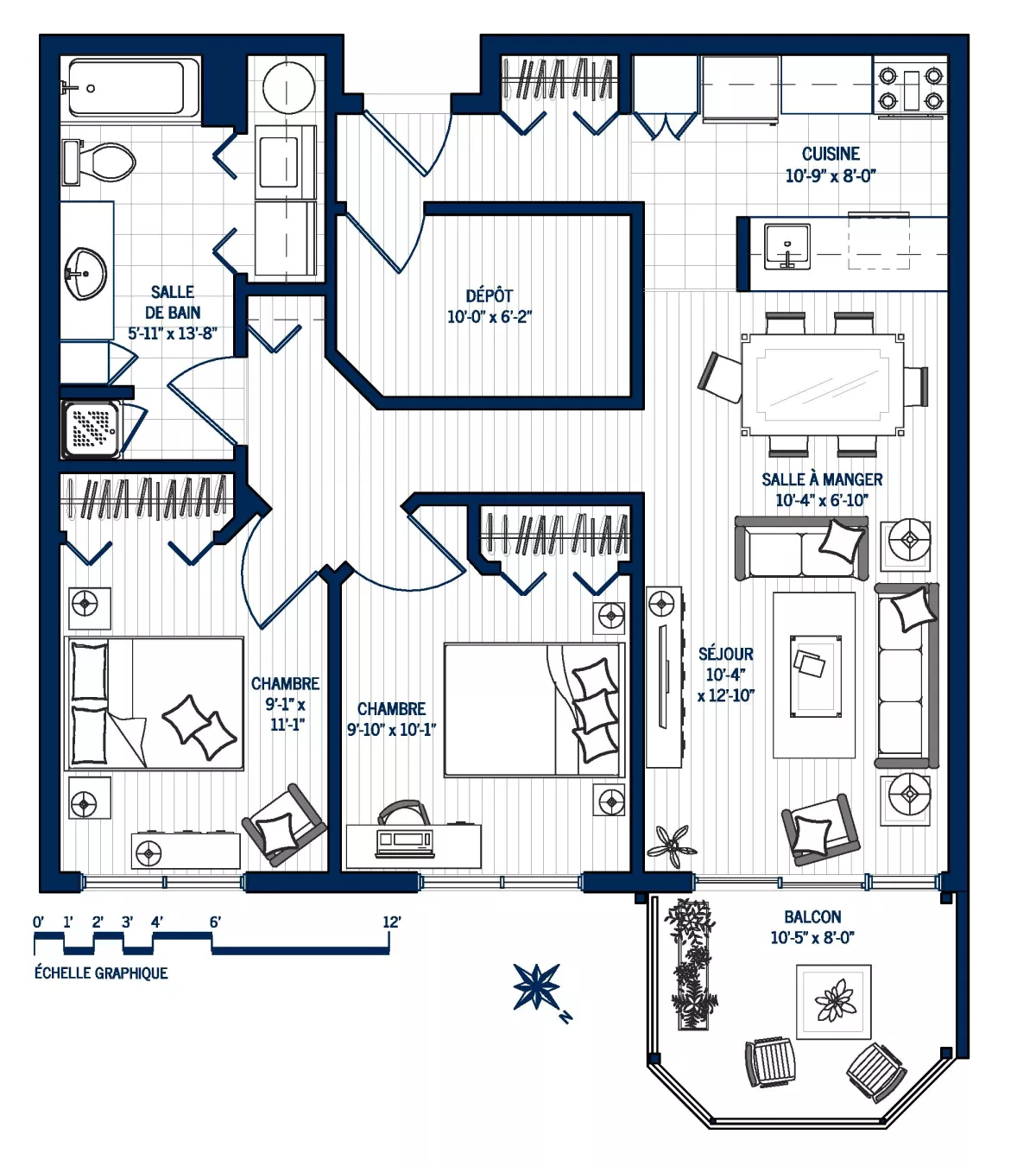 Plan Appartement 106