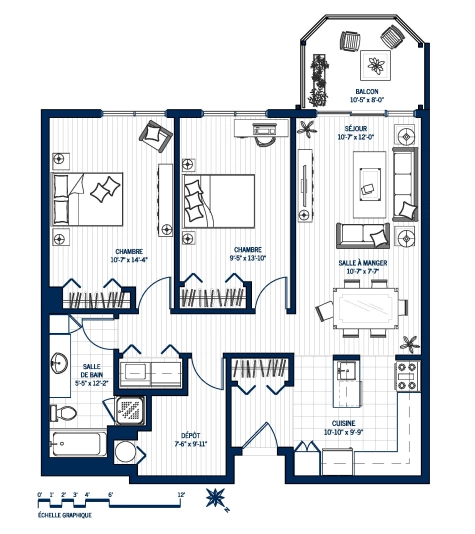 Plan Appartement 301