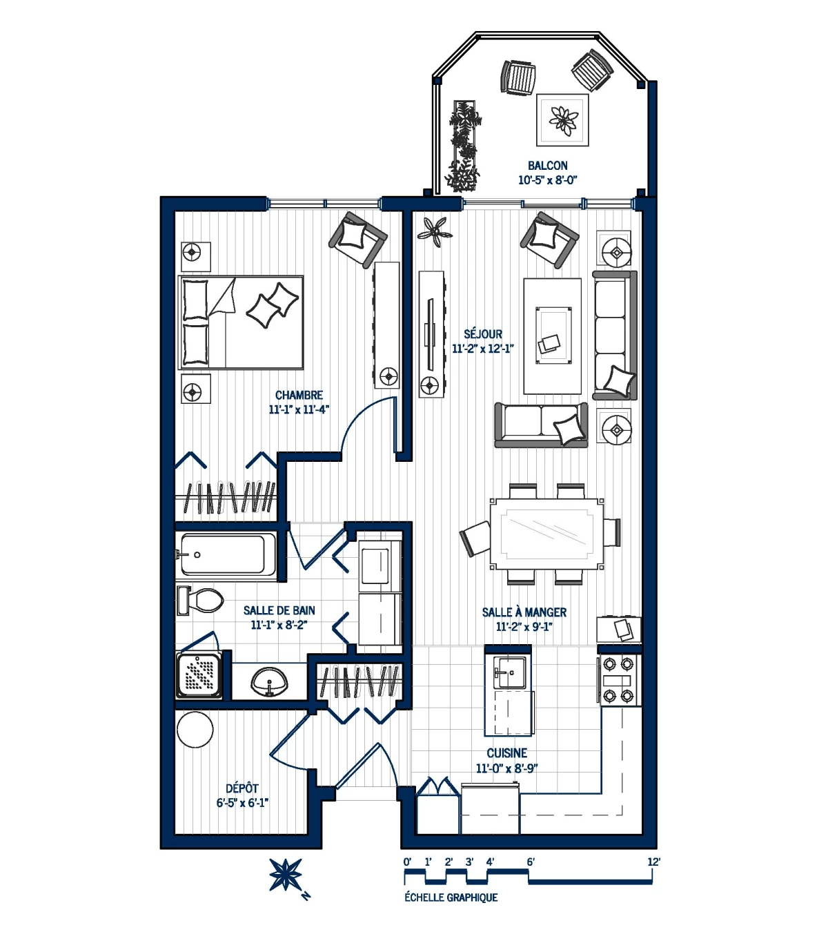 Plan Appartement 103