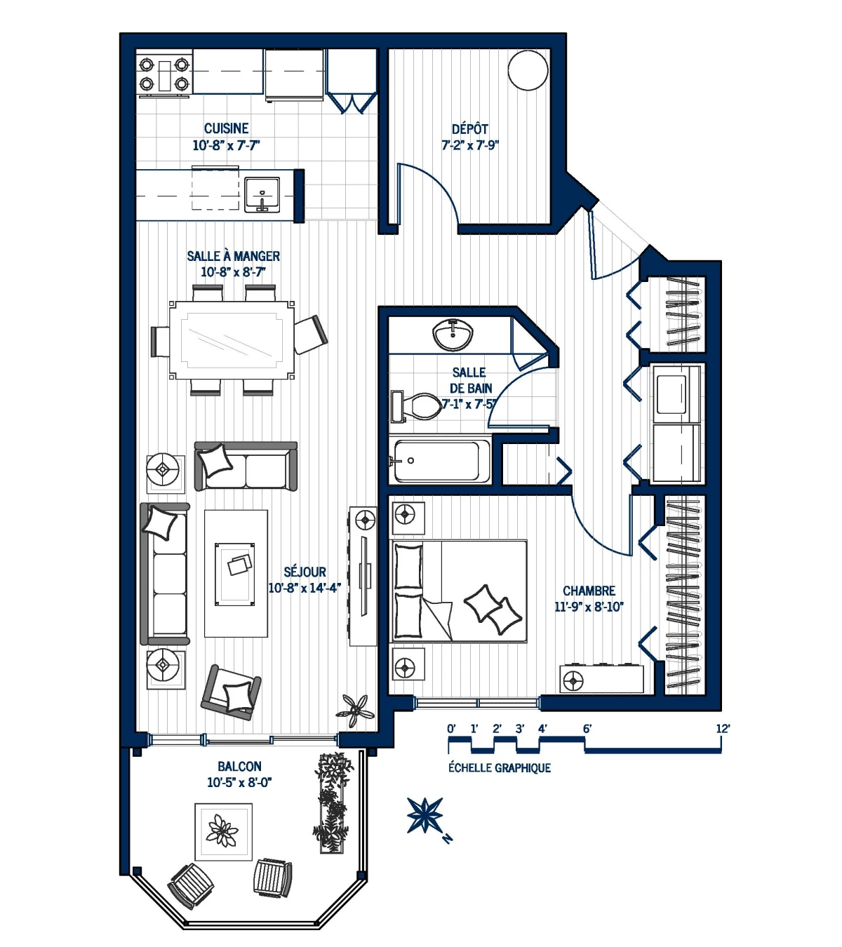 Plan Appartement 409