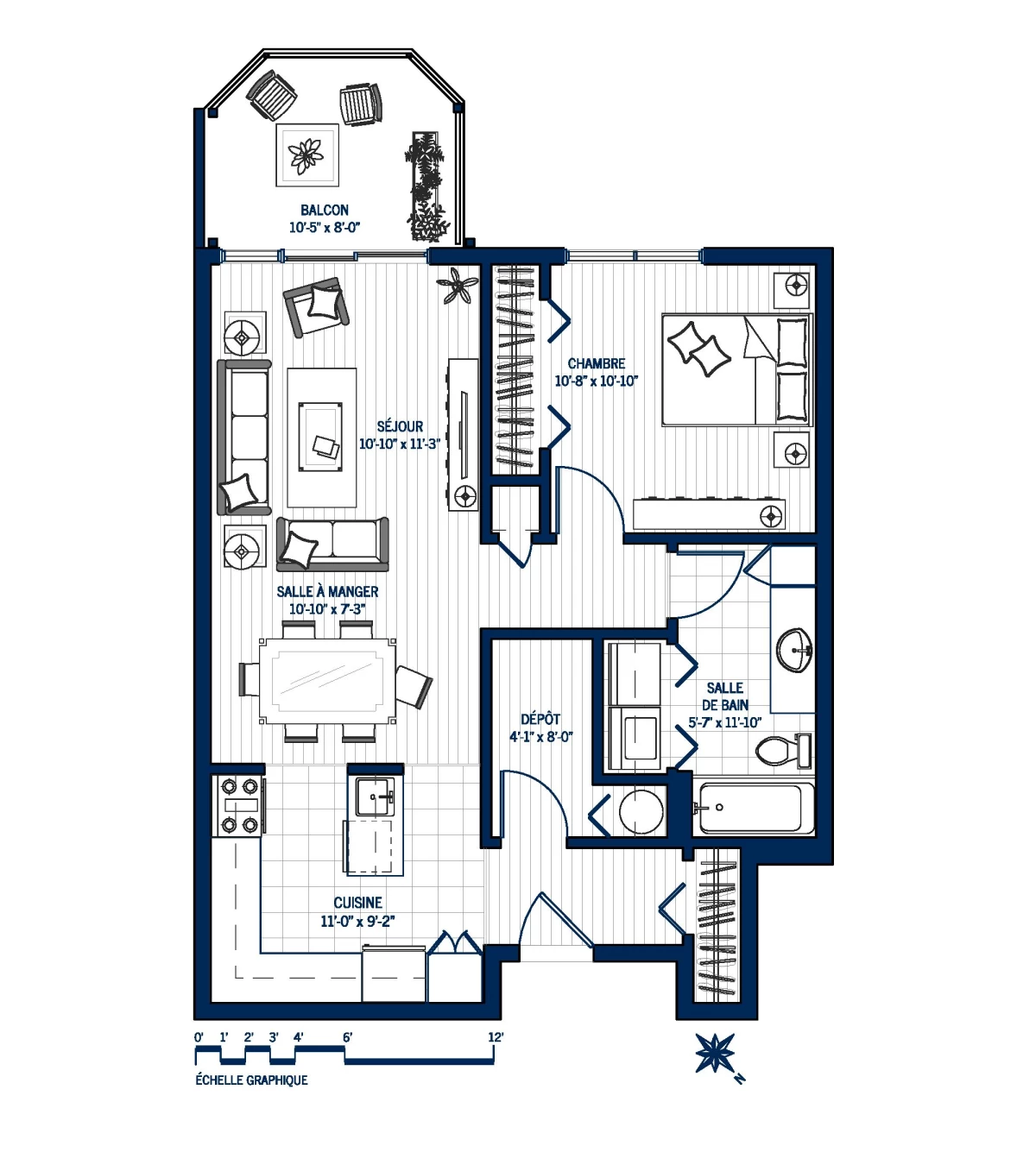 Plan Appartement 116