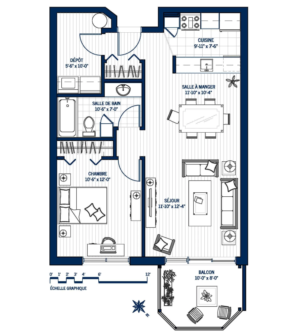 Plan Appartement 302