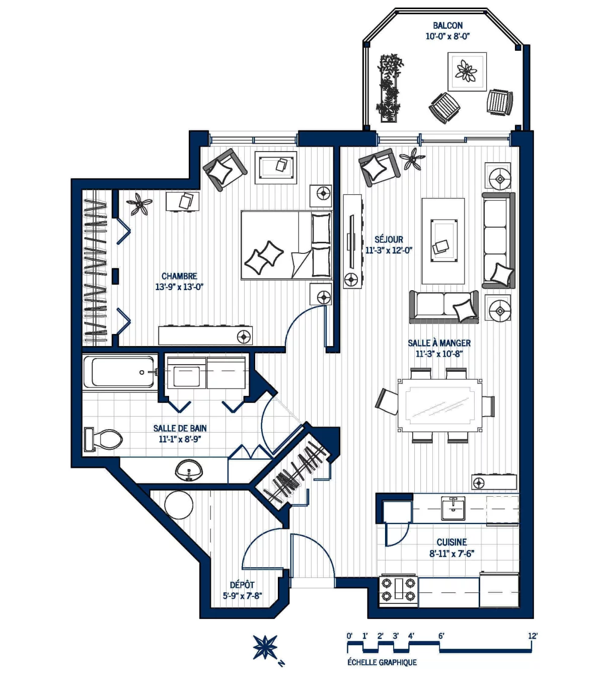 Plan Appartement 409