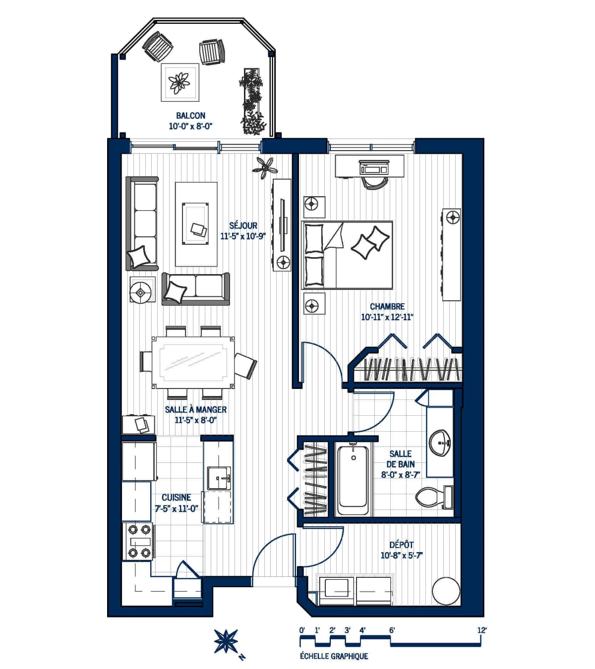 Plan Appartement 406