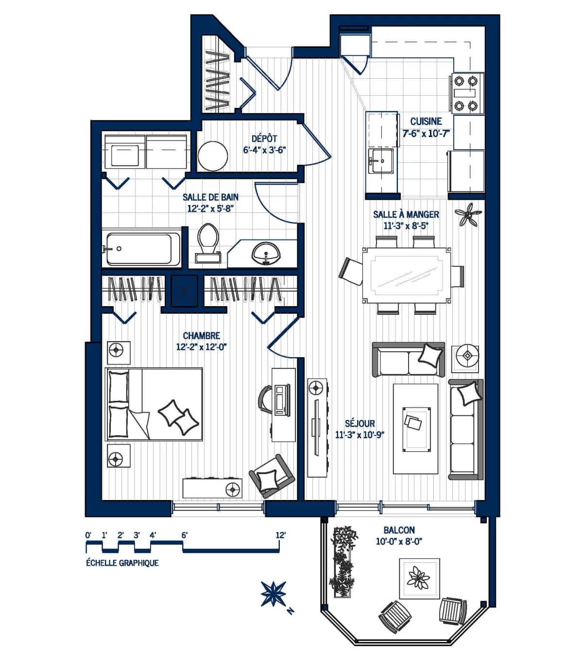 Plan Appartement 116