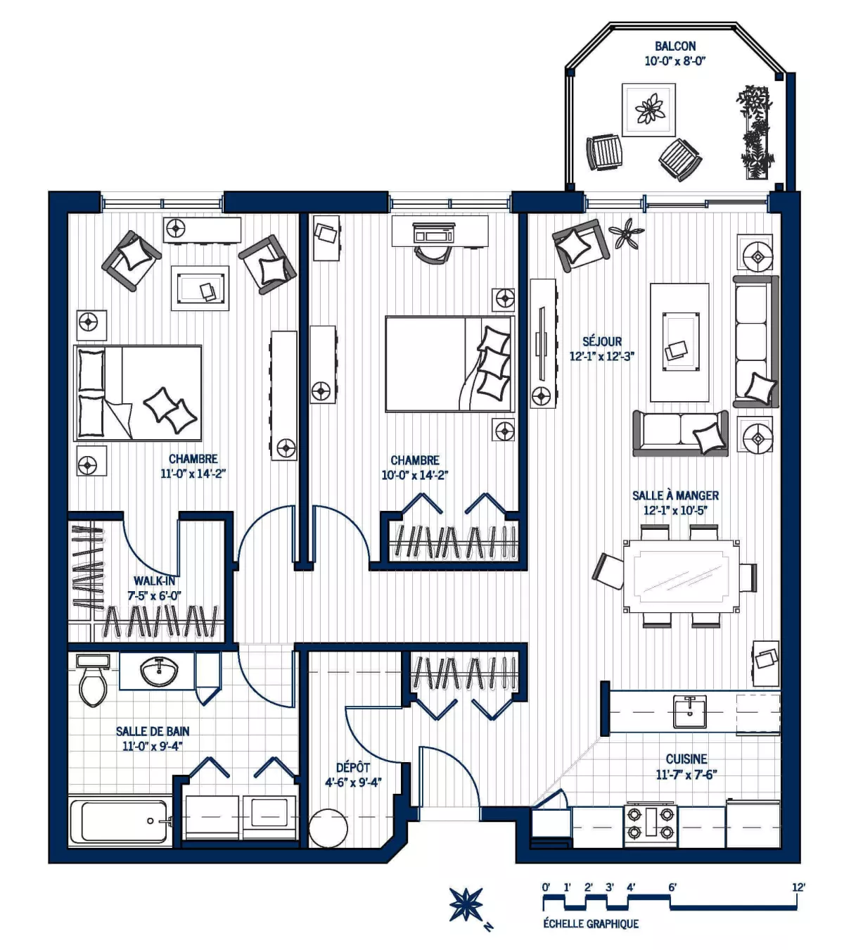 Plan Appartement 411