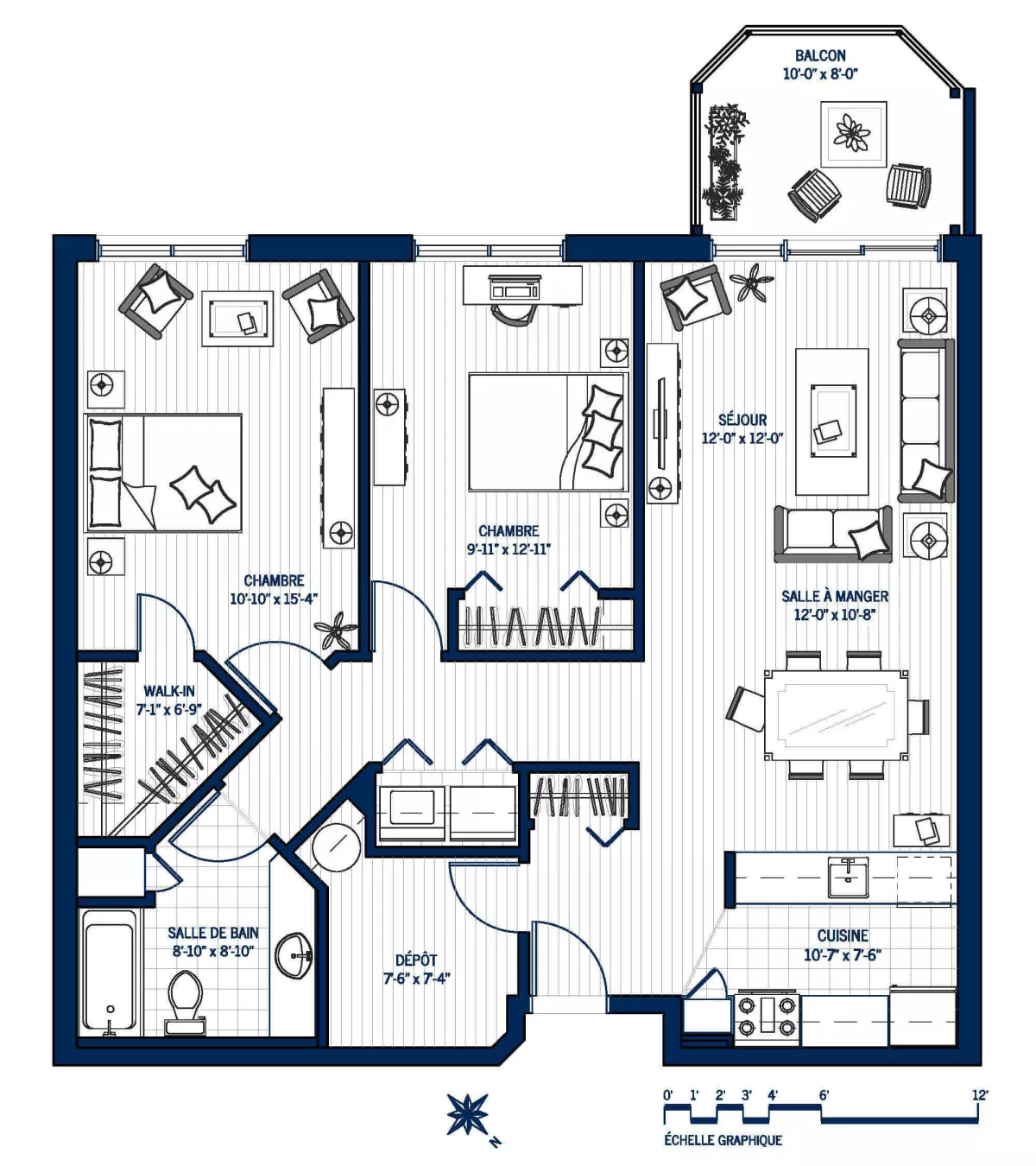 Plan Appartement 207