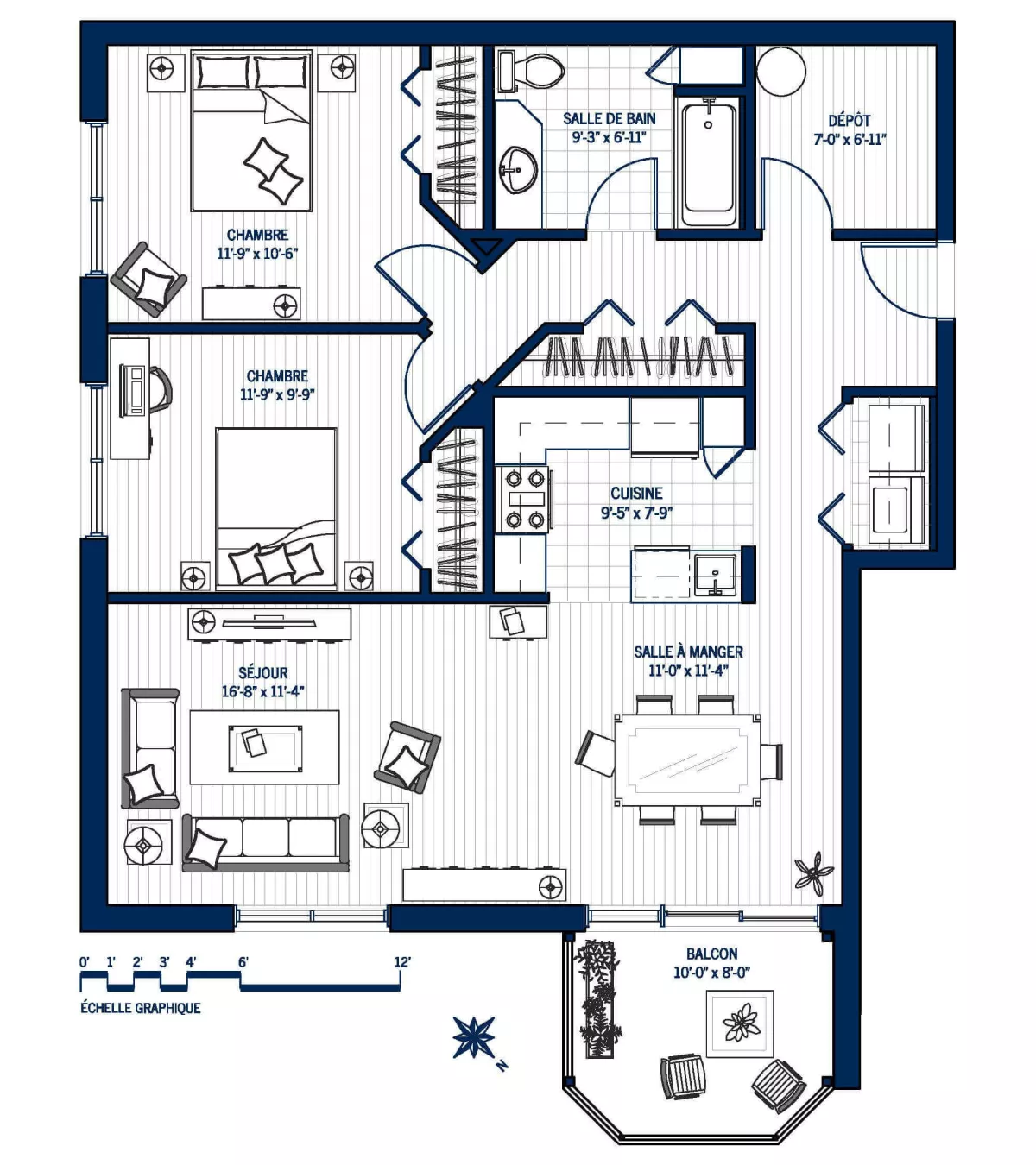 Plan Appartement 104