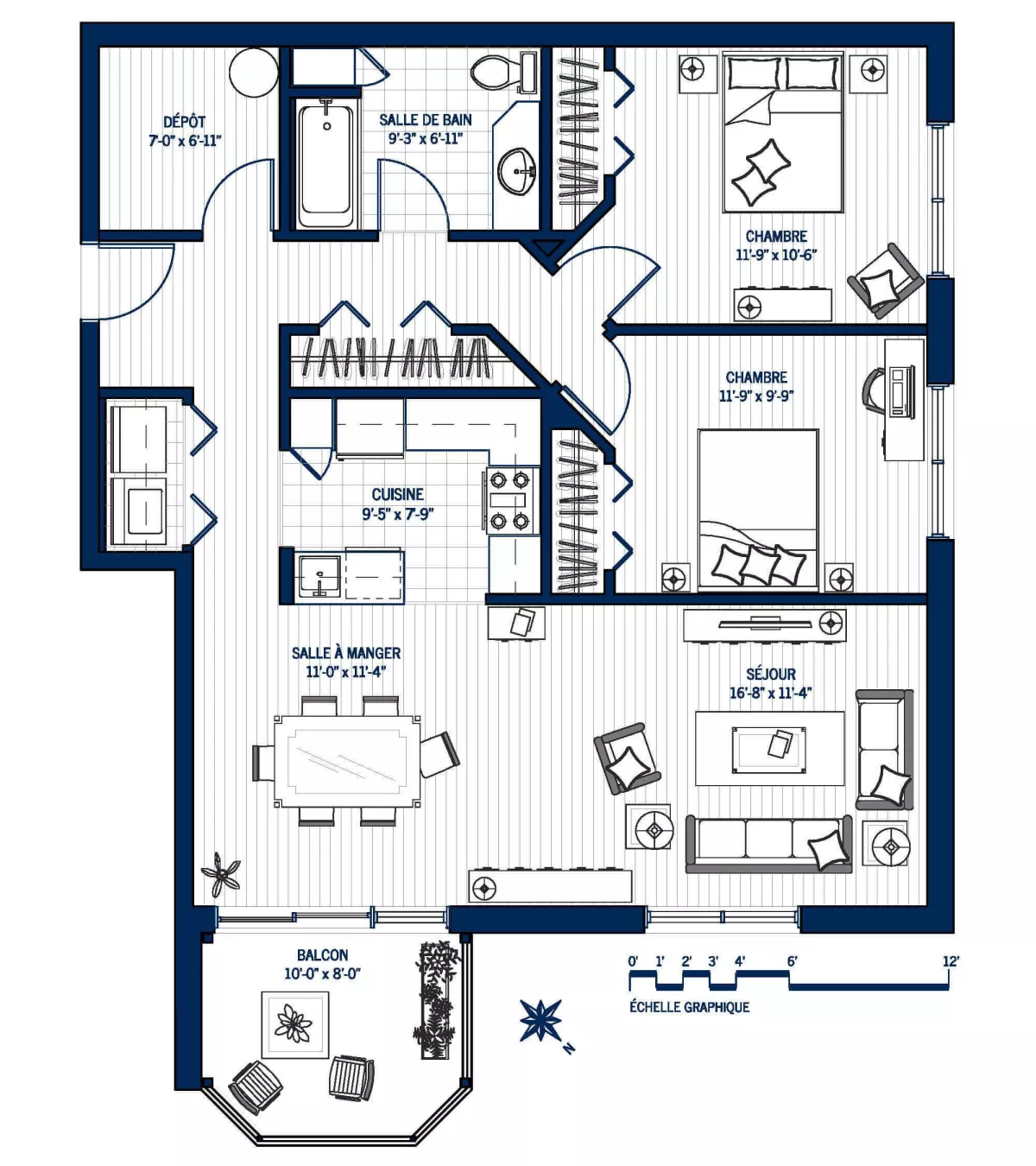 Plan Appartement 313