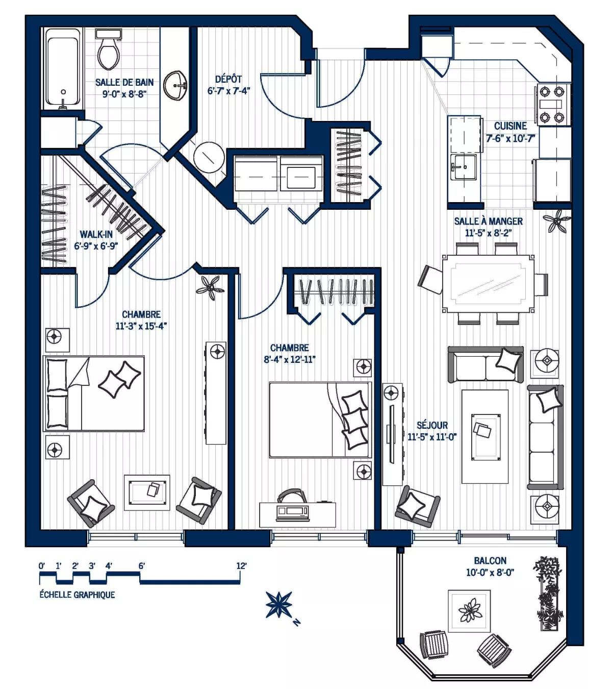 Plan Appartement 214