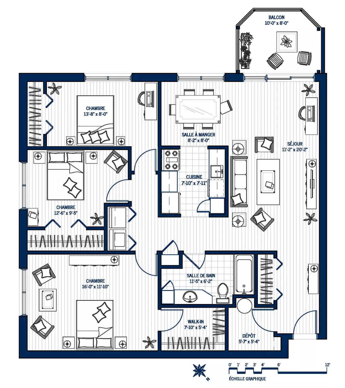 Plan Appartement 405