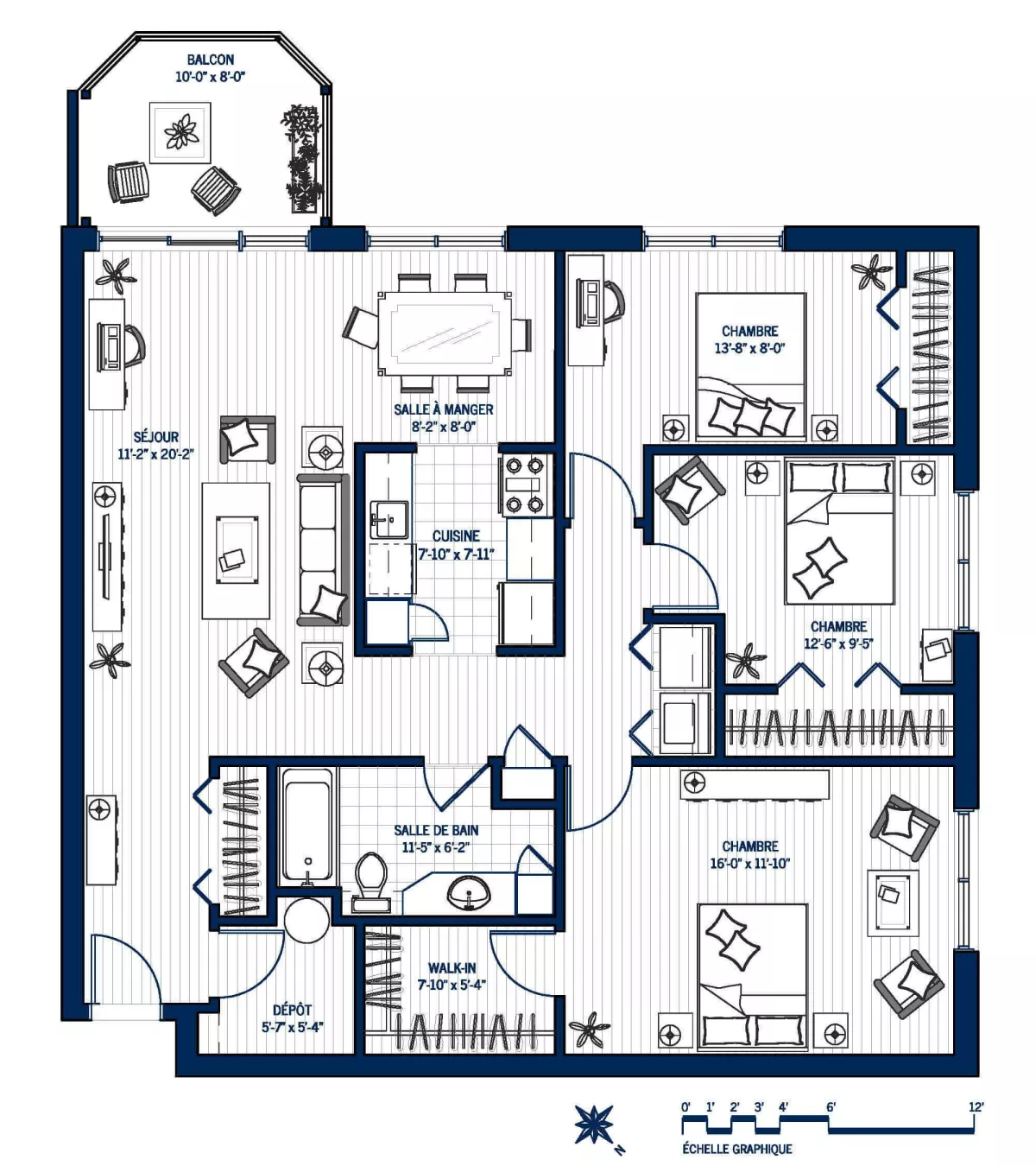 Plan Appartement 312