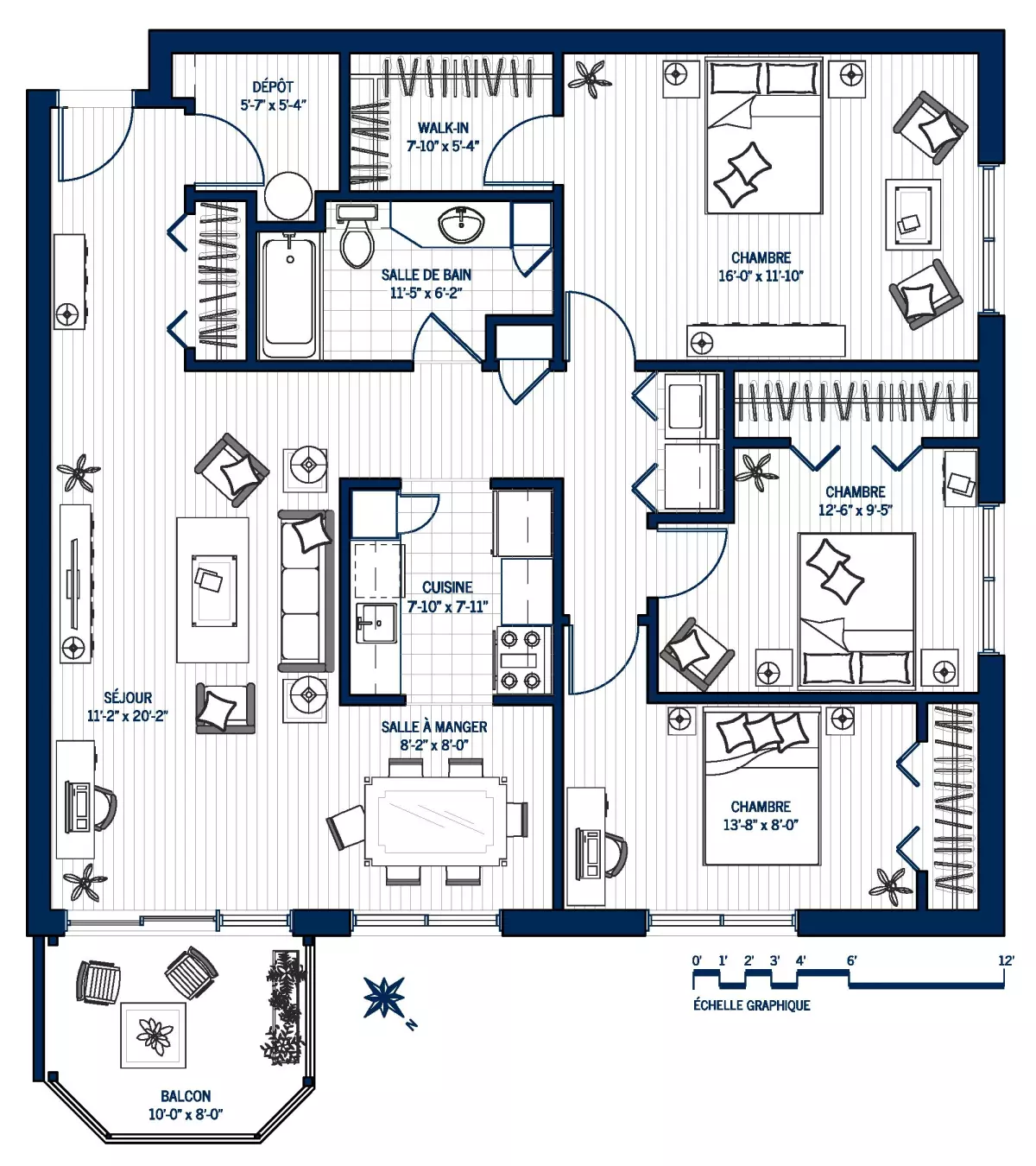 Plan Appartement 205