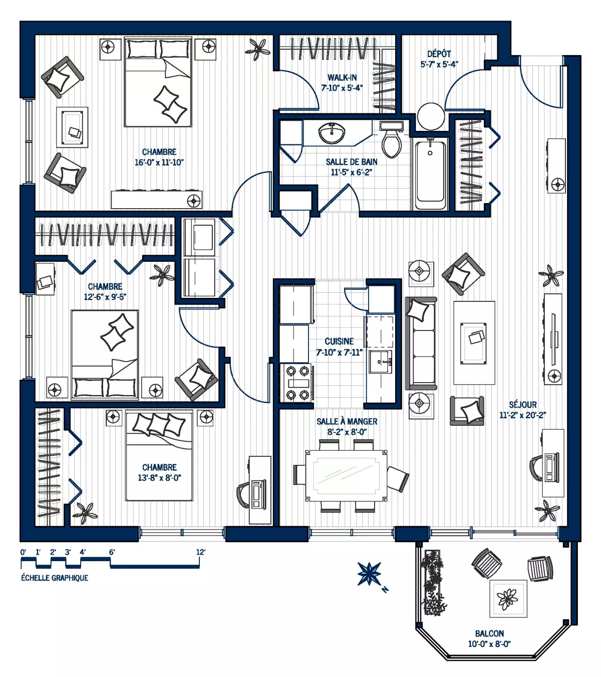 Plan Appartement 312