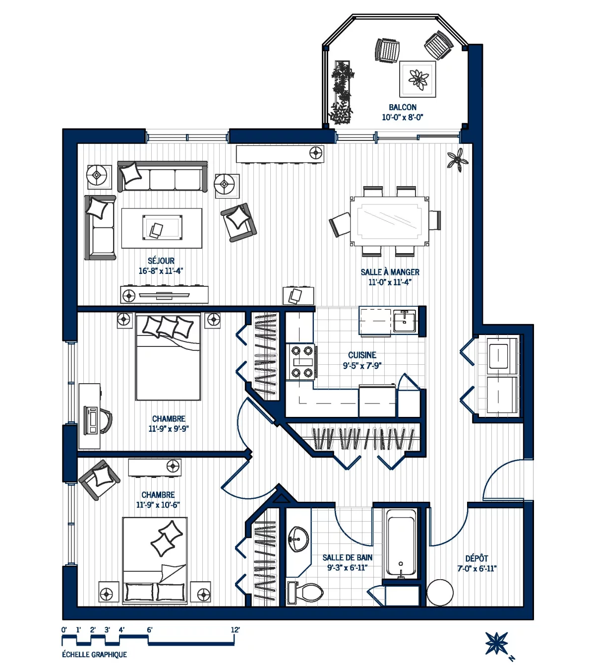 Plan Appartement 213