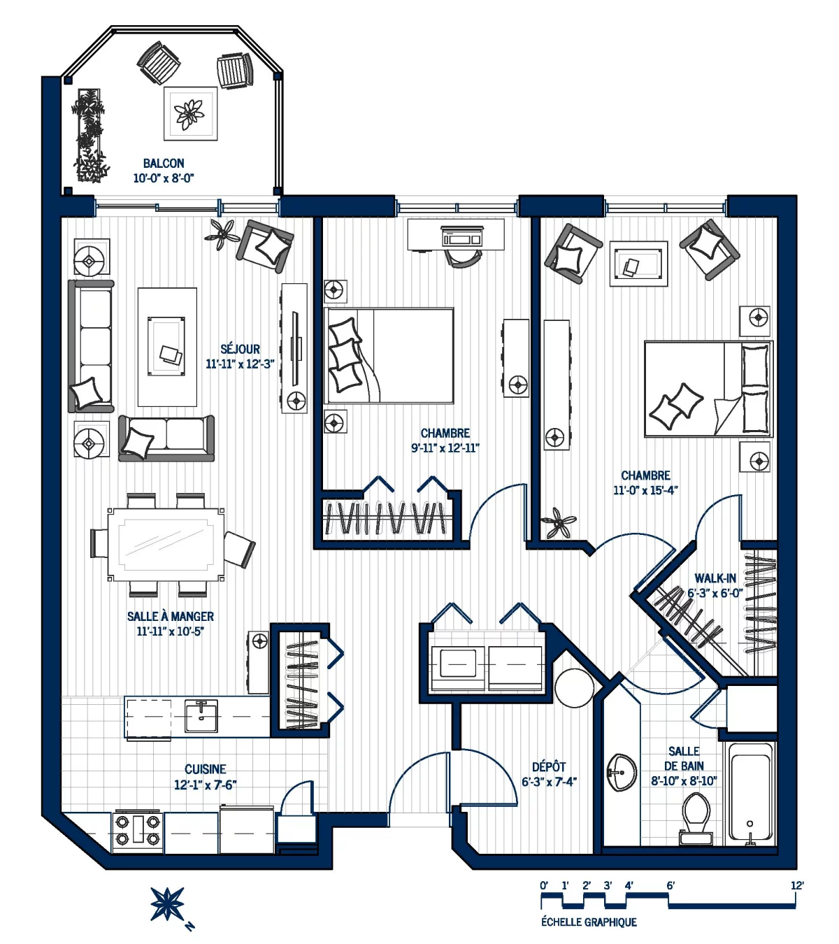 Plan Appartement 214