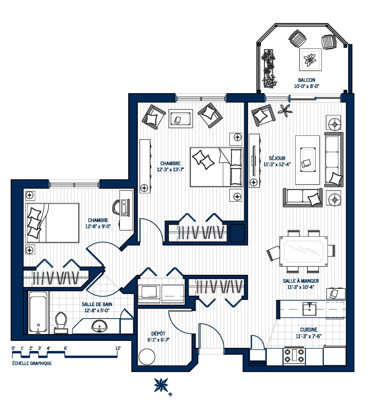 Plan Appartement 401