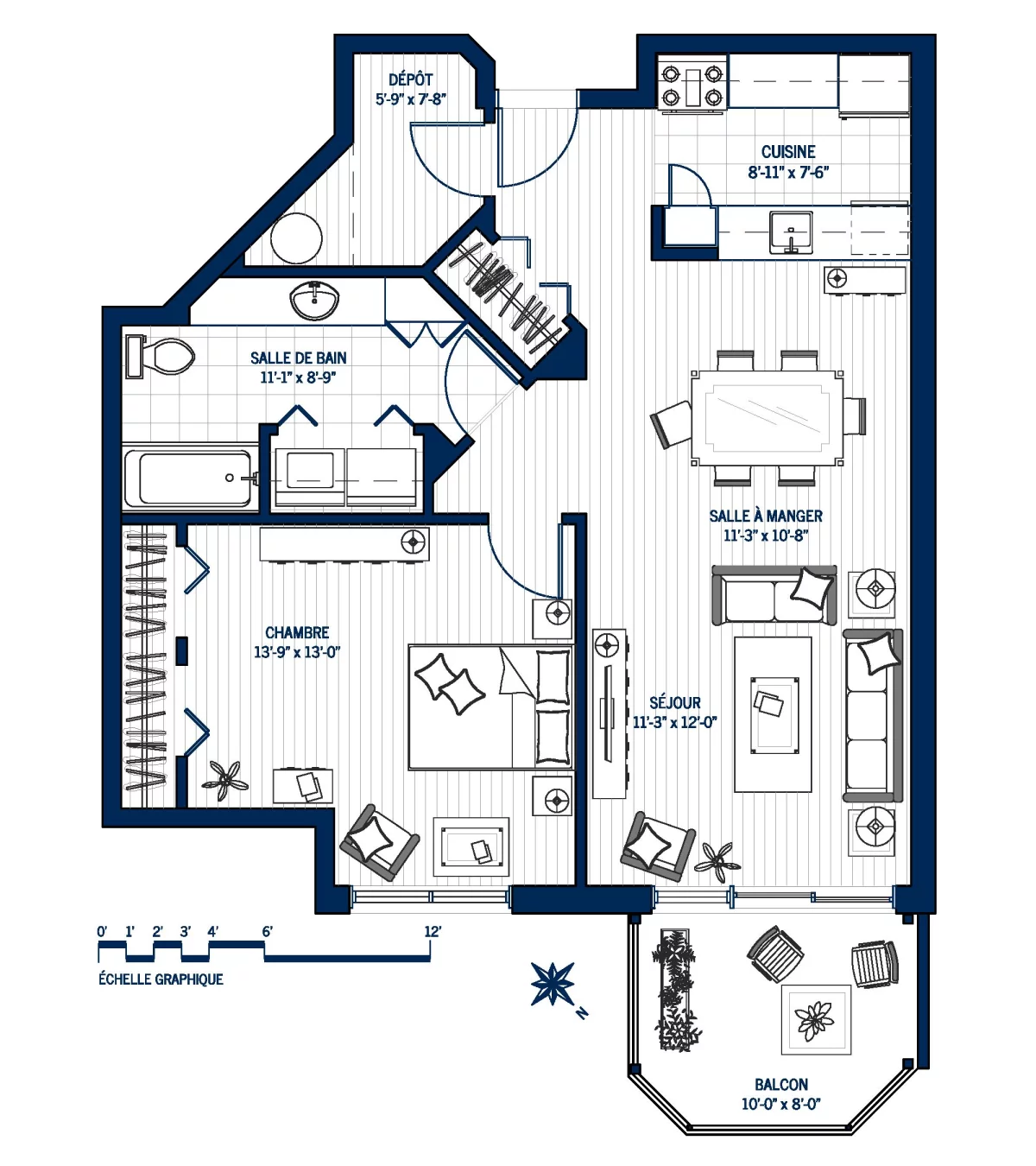 Plan Appartement 108